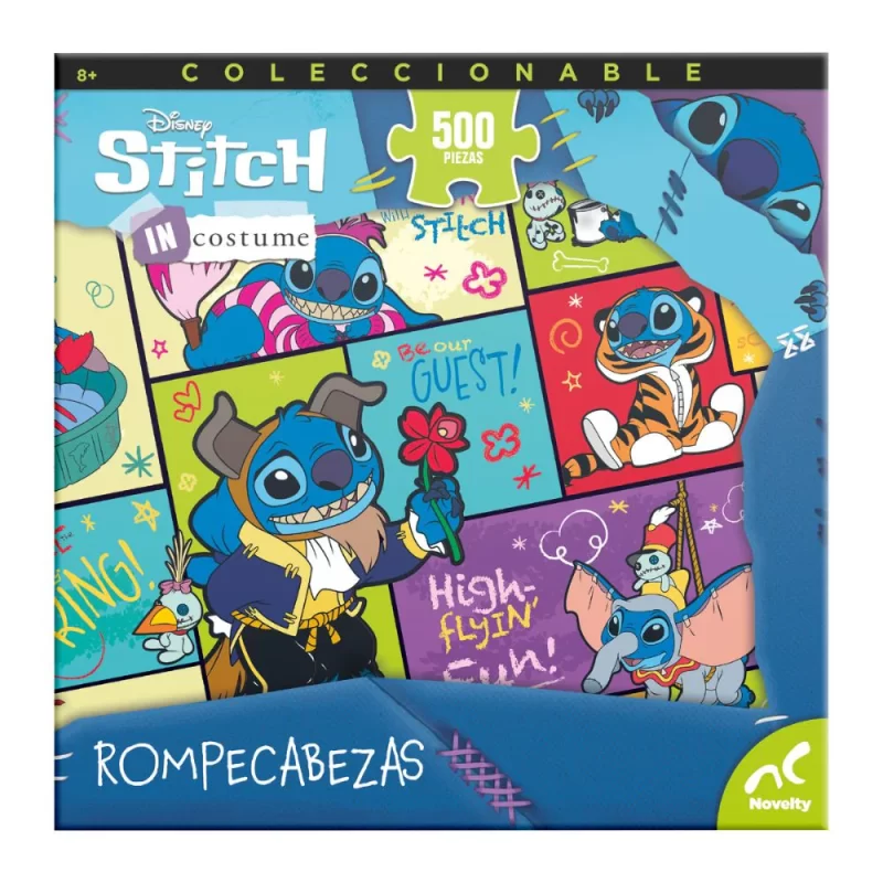 Rompecabezas Stitch 500 piezas – Novelty – Juguetes Didácticos Planetarium