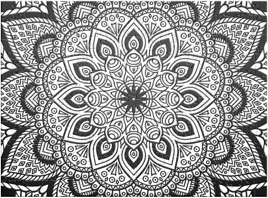 Rompecabezas Infantil Aterciopelado para Colorear Mandalas
