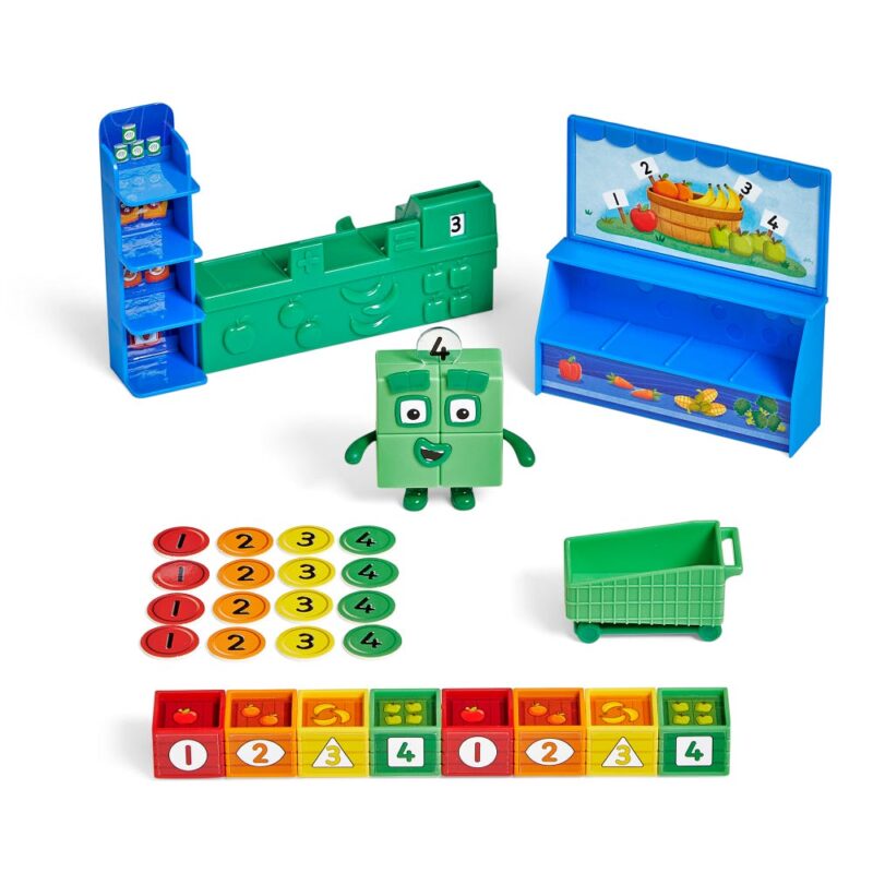 Juego de minifiguras Mercado Numberblocks Add It Up