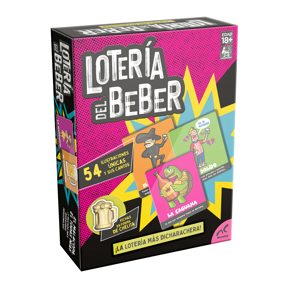 LOTERIA DEL BEBER JUEGO DE MESA