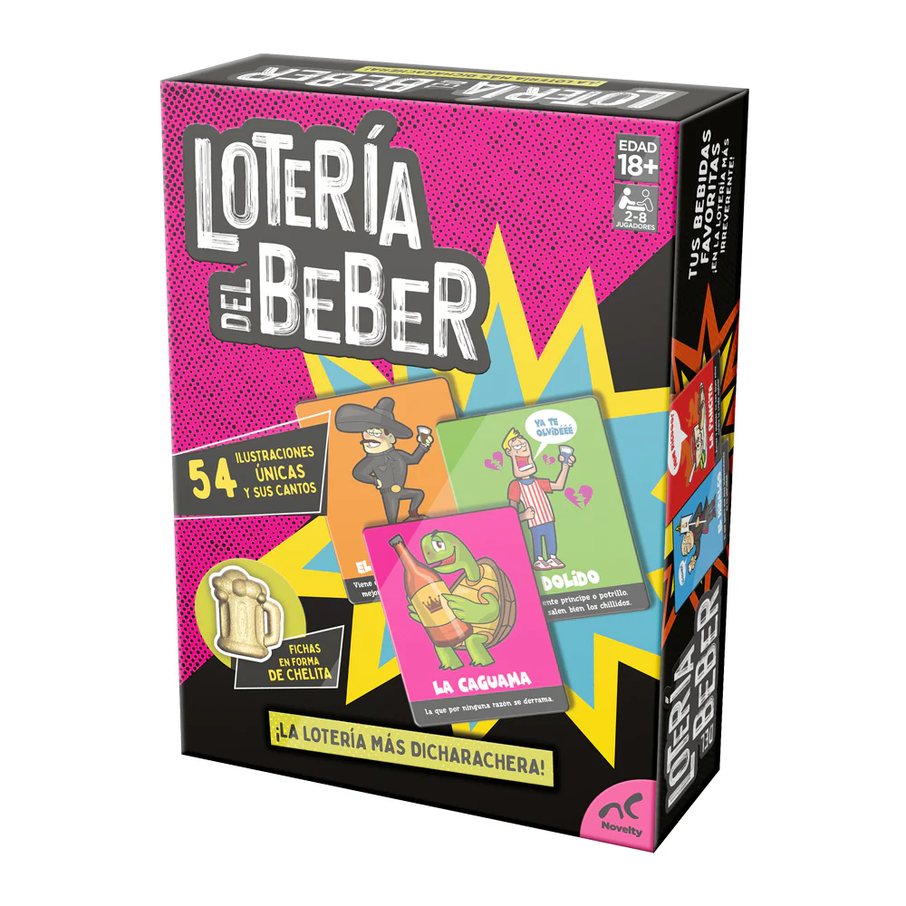 LOTERIA DEL BEBER JUEGO DE MESA