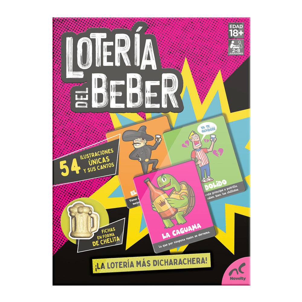 LOTERIA DEL BEBER JUEGO DE MESA