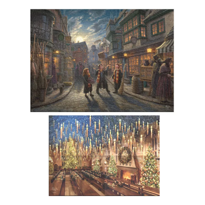 Rompecabezas Harry Potter Thomas Kinkade Premium 1000 piezas Rompecabezas Harry Potter Thomas Kinkade Premium 1000 piezas