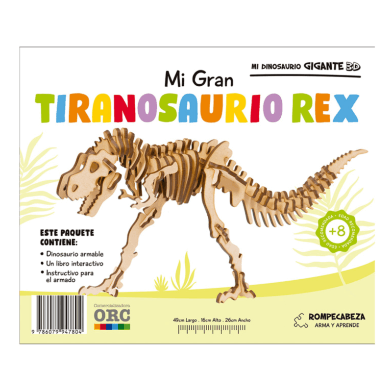 Mi gran tiranosaurio