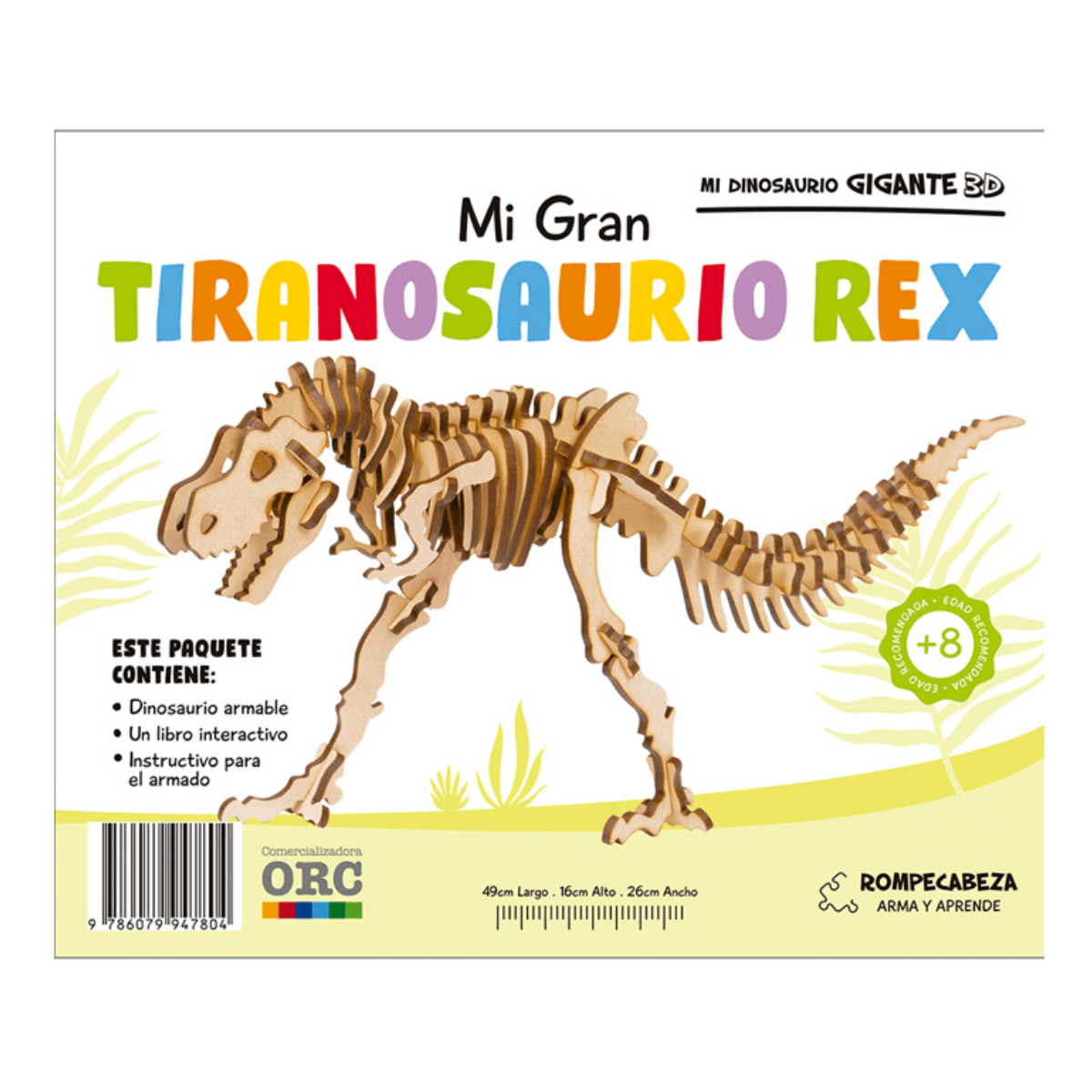 Mi gran tiranosaurio