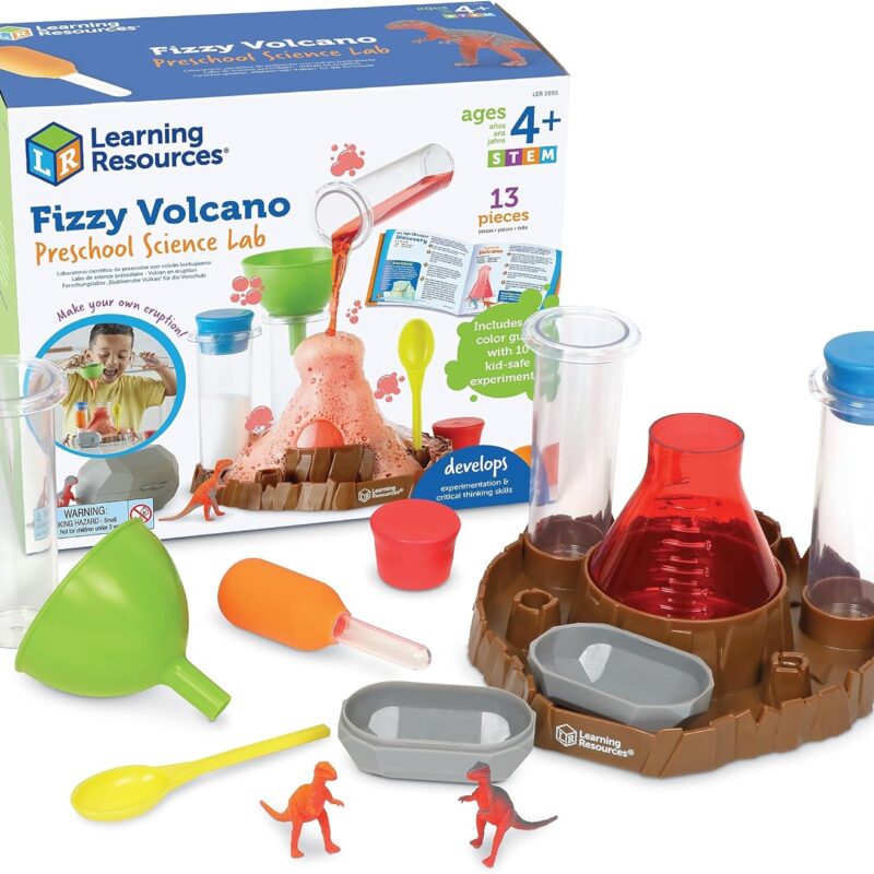Set Experimentos Volcán Laboratorio de Ciencia Preescolar