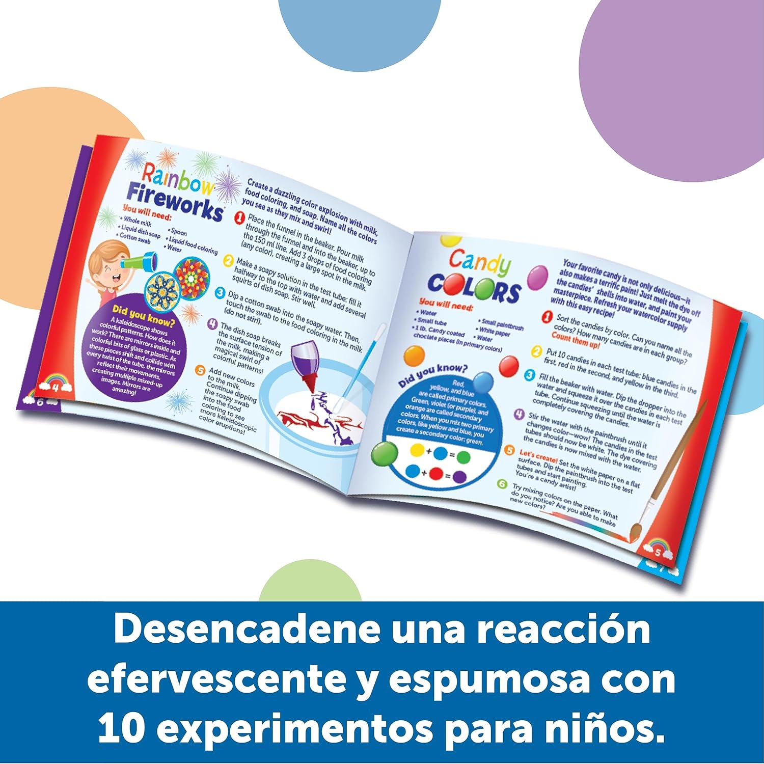 Set Experimentos Volcán Laboratorio de Ciencia Preescolar