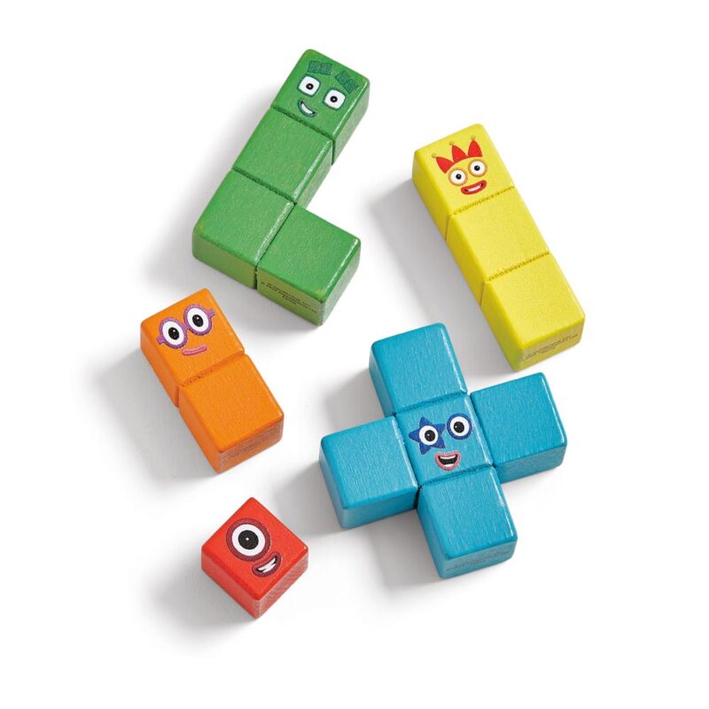 Bloques de Construcción de Madera Numberblocks