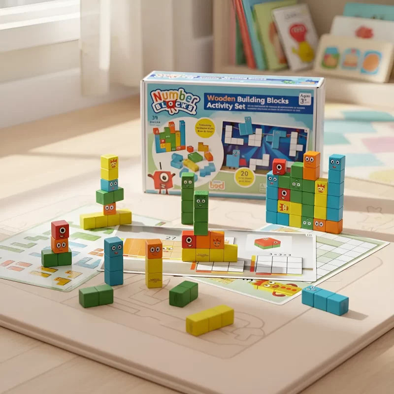 Numberblocks Bloques de Construcción de Madera – Hand2Mind