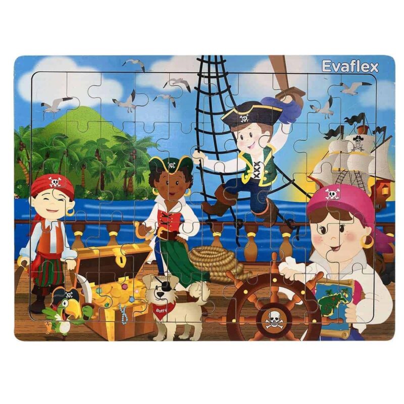 Piratas rompecabezas 50 pz
