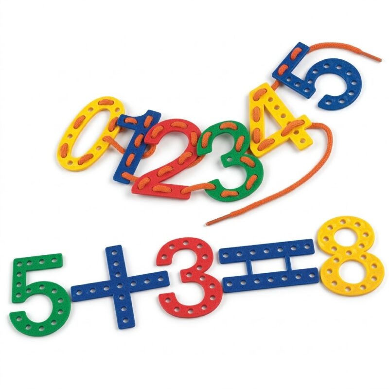Ensarte de Numeros y Simbolos 60 pzs