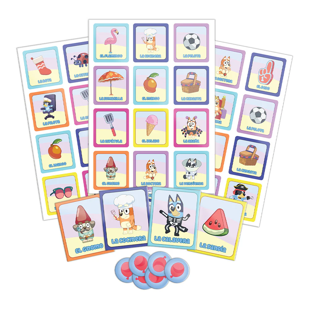 Lotería Bluey Tin