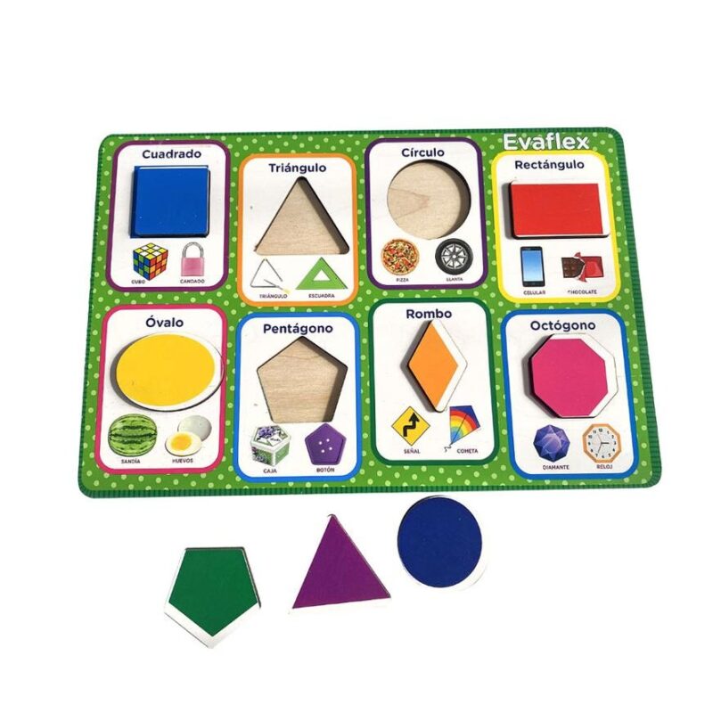 ENCAJE 8 PZAS FORMAS GEOMETRICAS ENCAJE 8 PZAS FORMAS GEOMETRICAS