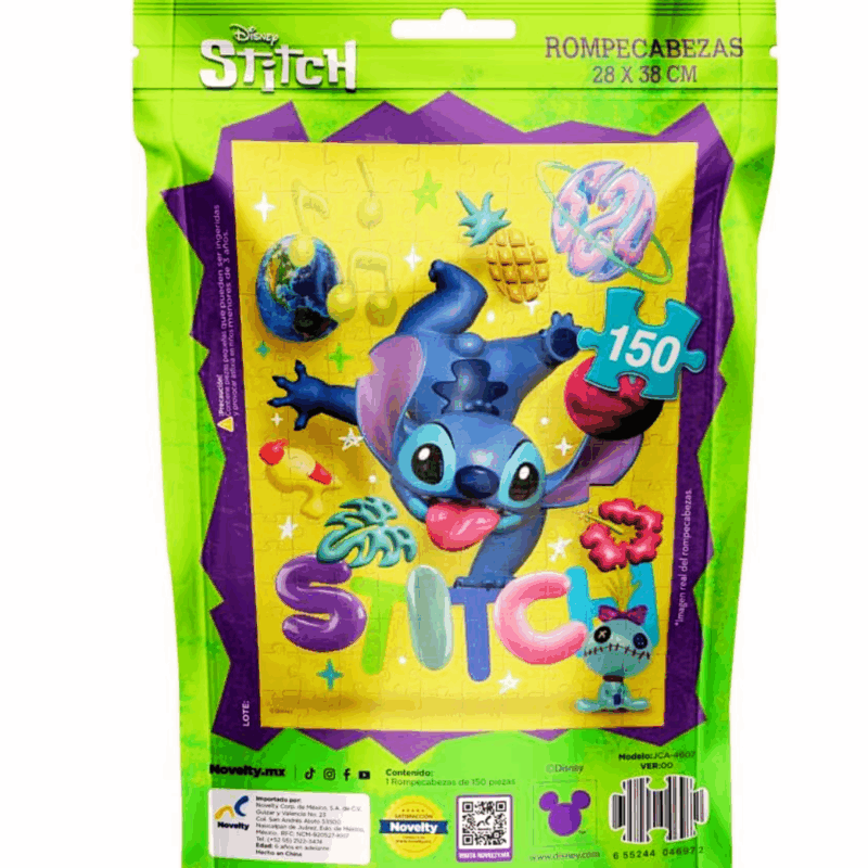 stitch - rompecabezas 150 pz