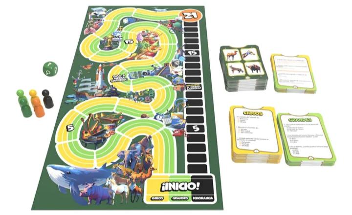 Juego De Mesa Maratón Chicos Vs Grandes - Novelty