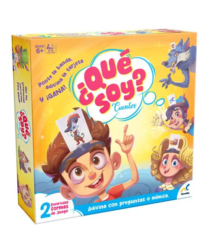 Juego De Mesa ¿Qué Soy? Edición Cuentos - Novelty
