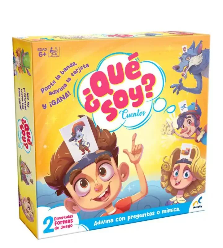 Juego De Mesa ¿Qué Soy? Edición Cuentos - Novelty