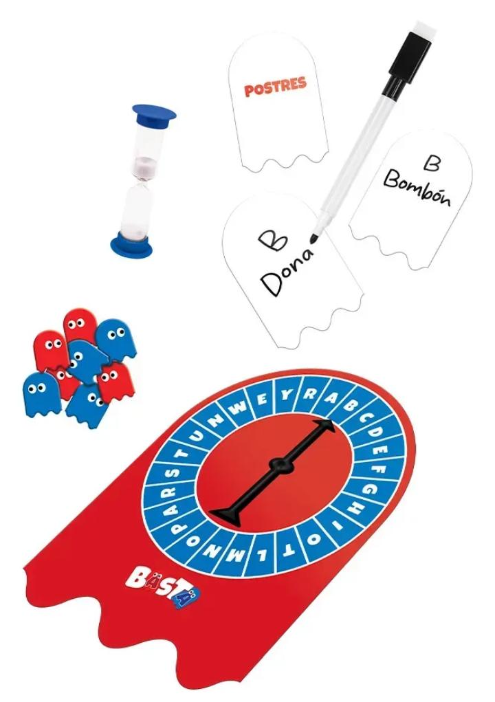 Juego De Mesa Basta Letras Fantasma - Novelty