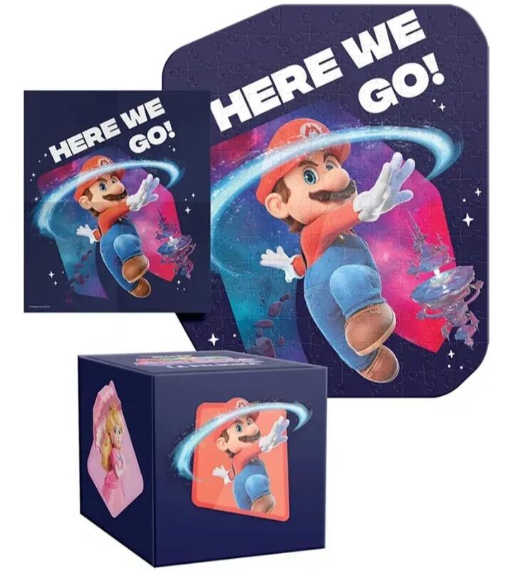 Rompecabezas Mario Galaxy 150 Piezas Caja Alcancia - Novelty