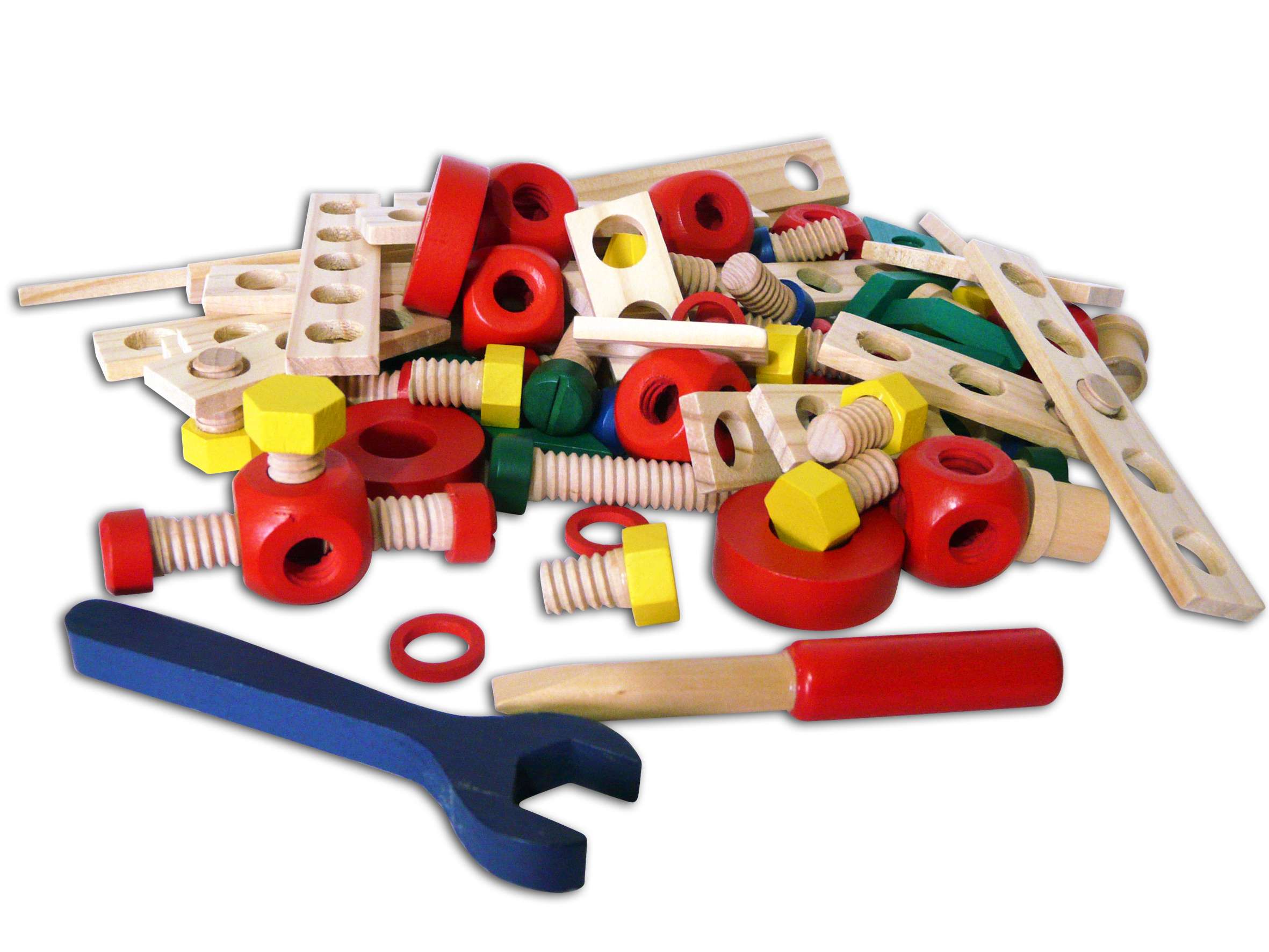 Juego De Construccion MECANO En Madera - Evaflex