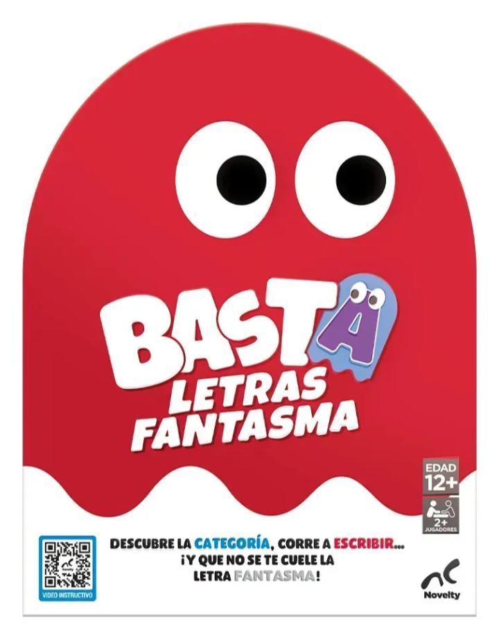 Juego De Mesa Basta Letras Fantasma - Novelty