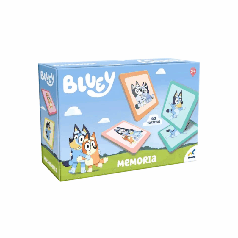 Juego de Memoria Bluey 42 Tarjetas - Novelty