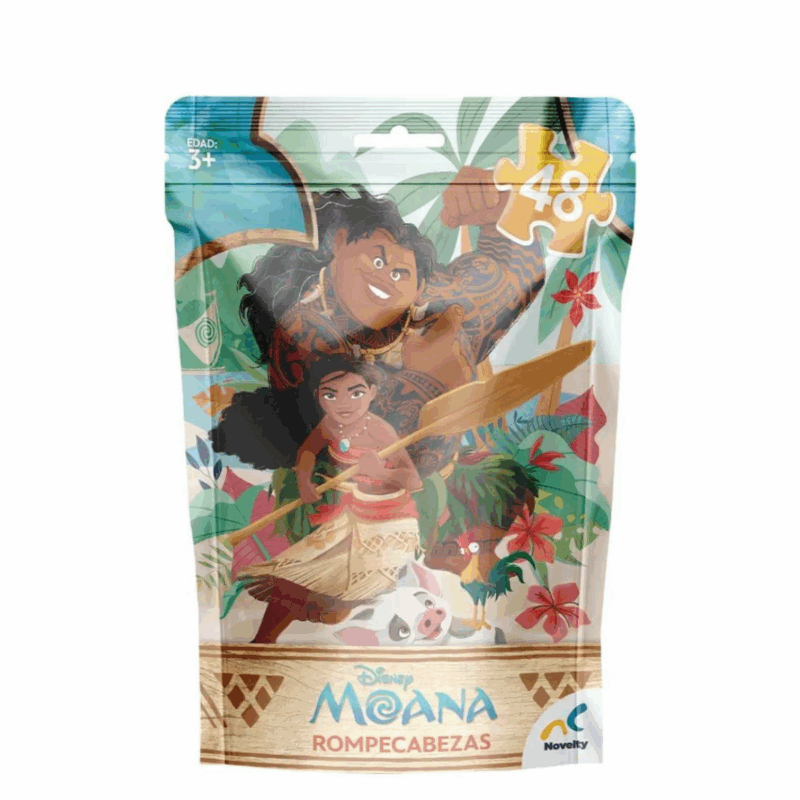 Rompecabezas Moana Disney 48 Piezas- Novelty