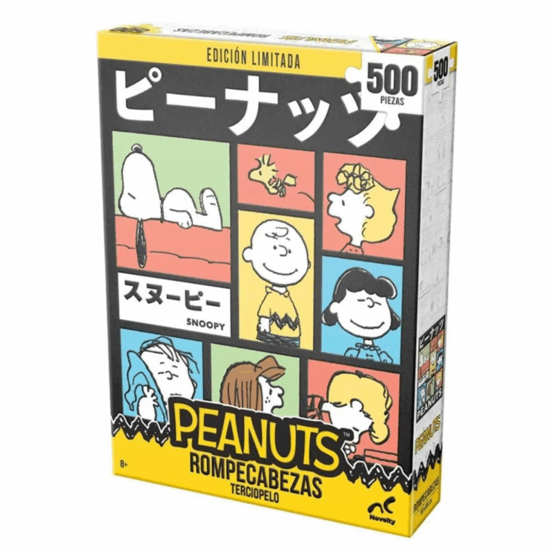 Rompecabezas Snoopy Aterciopelado Edición Limitada 500pz- Novelty
