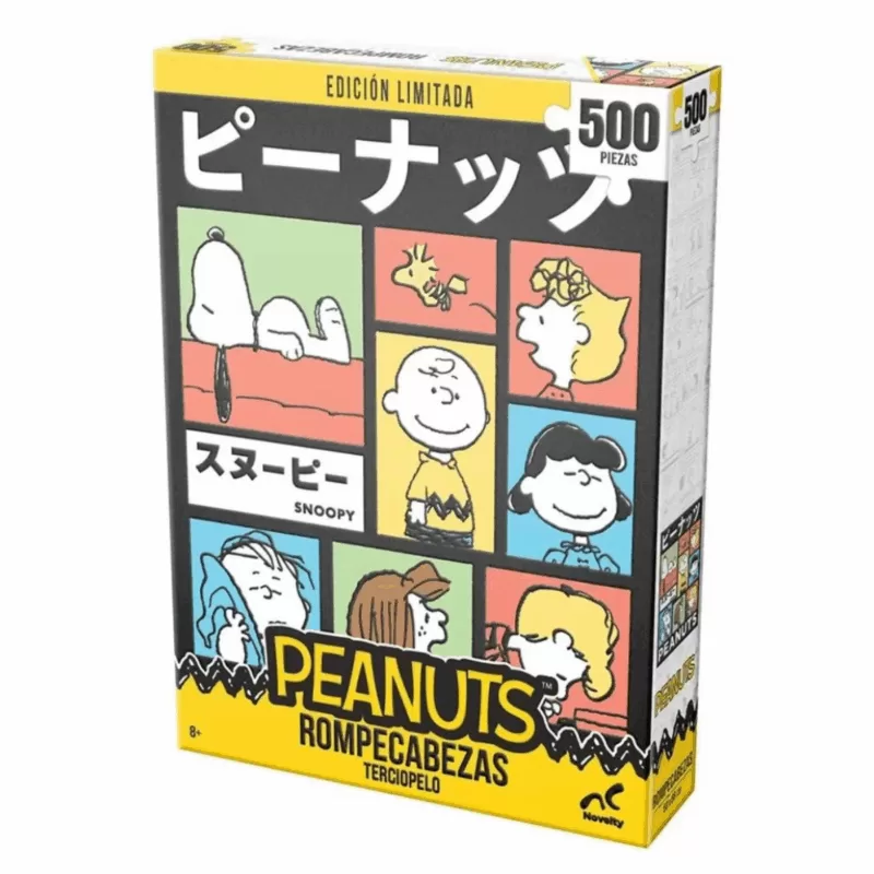 Rompecabezas Snoopy Aterciopelado Edición Limitada 500pz- Novelty