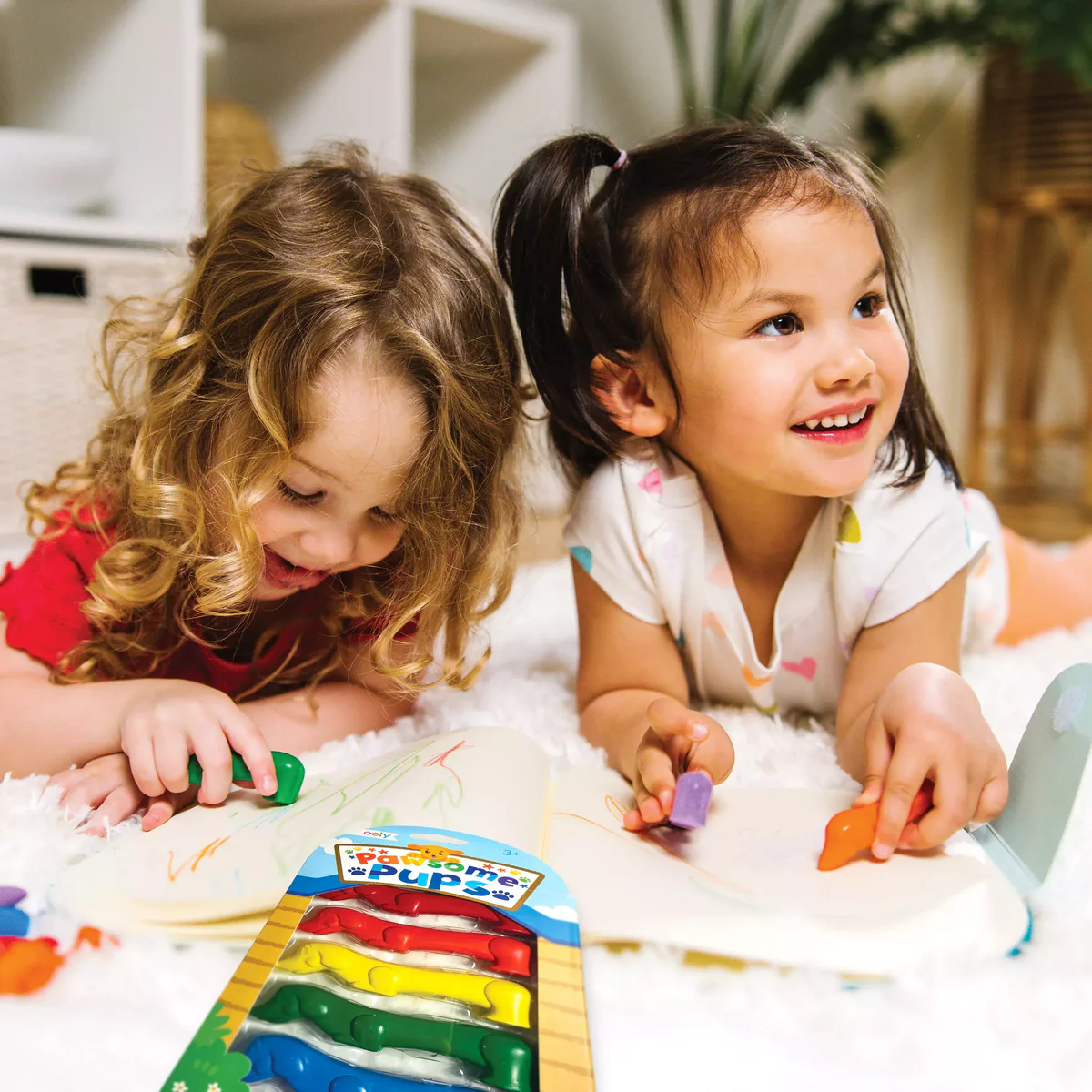 Crayones Pawsome Pups – Set de 6
