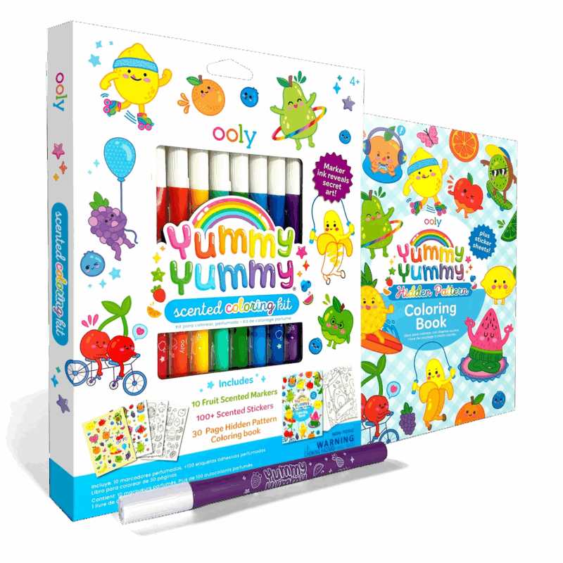 Kit Colorear con Aroma Yummy Yummy