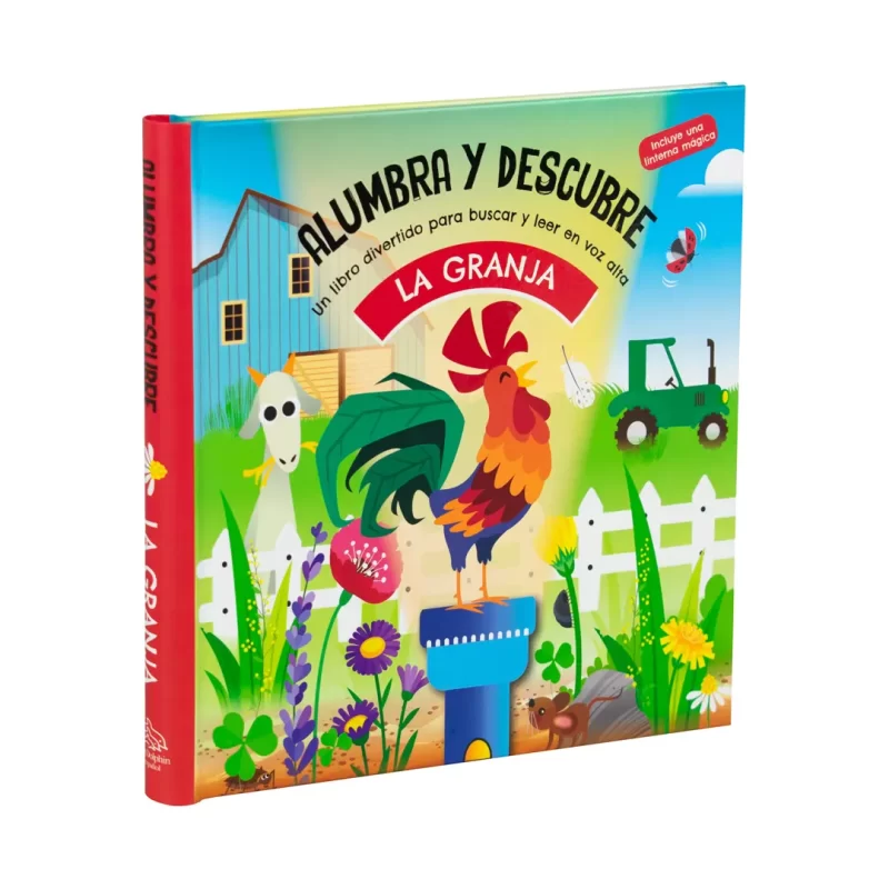 Libro Infantil Interactivo Alumbra y Descubre: La Granja - AMS