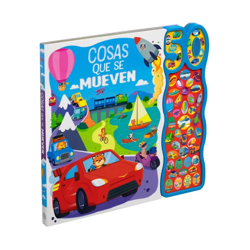 Libro Infantil 50 Sonidos: Cosas que se Mueven - AMS