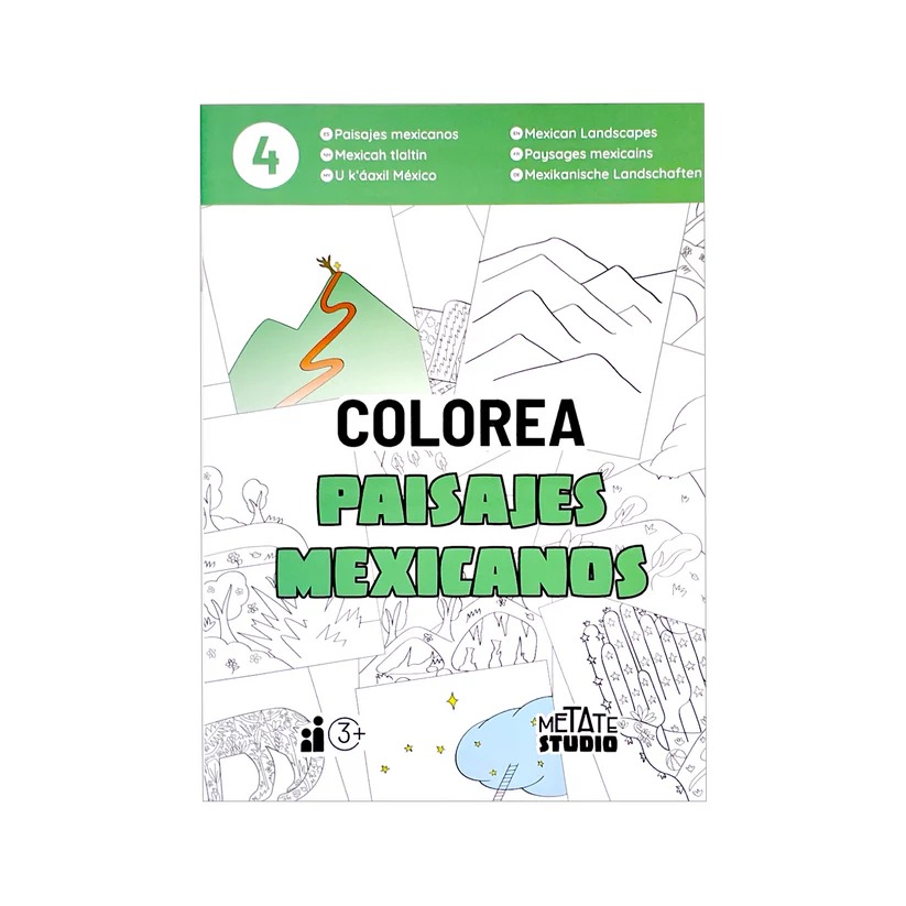 COLOREA 4 - PAISAJES MEXICANOS