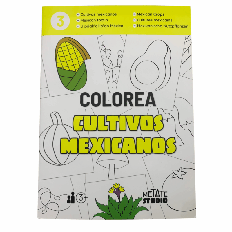 COLOREA 3 - CULTIVOS MEXICANOS