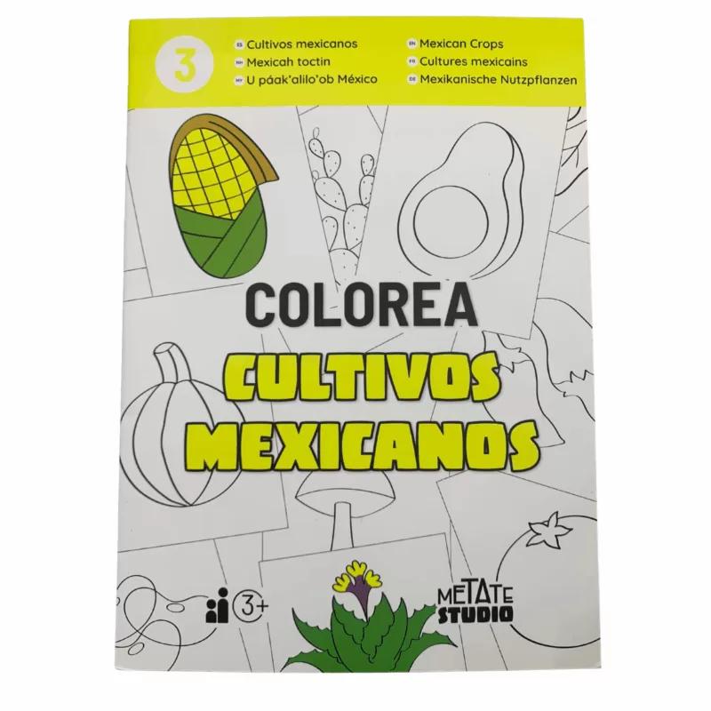 COLOREA 3 - CULTIVOS MEXICANOS