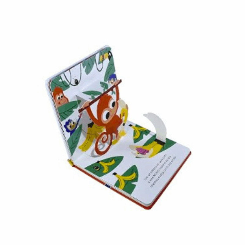 LIBRO MIRA BIEN Y BUSCAME EN 3D: AMIGOS DE LA SELVA - AMS