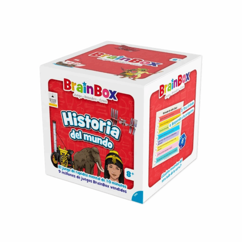 Juego de Mesa Brainbox Historia del Mundo En Español - Asmodee