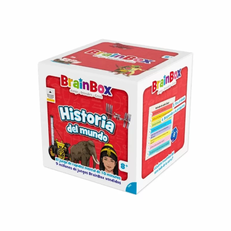 Juego de Mesa Brainbox Historia del Mundo En Español - Asmodee