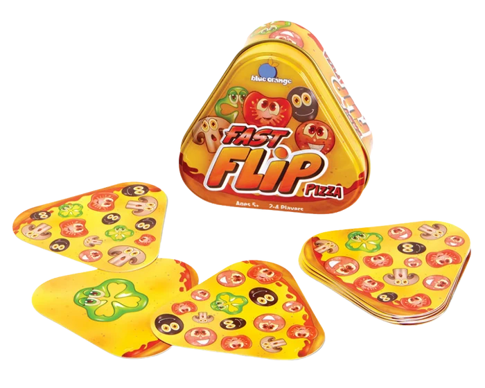 Juego de Mesa Fast Flip Pizza Mini - Blue Orange