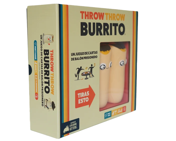 Juego De Mesa En Español Throw Throw Burrito - Exploding Kittens