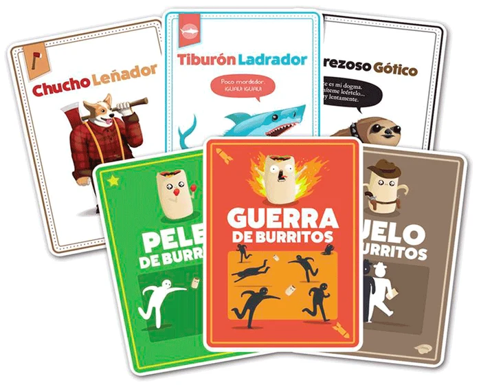 Juego De Mesa En Español Throw Throw Burrito - Exploding Kittens
