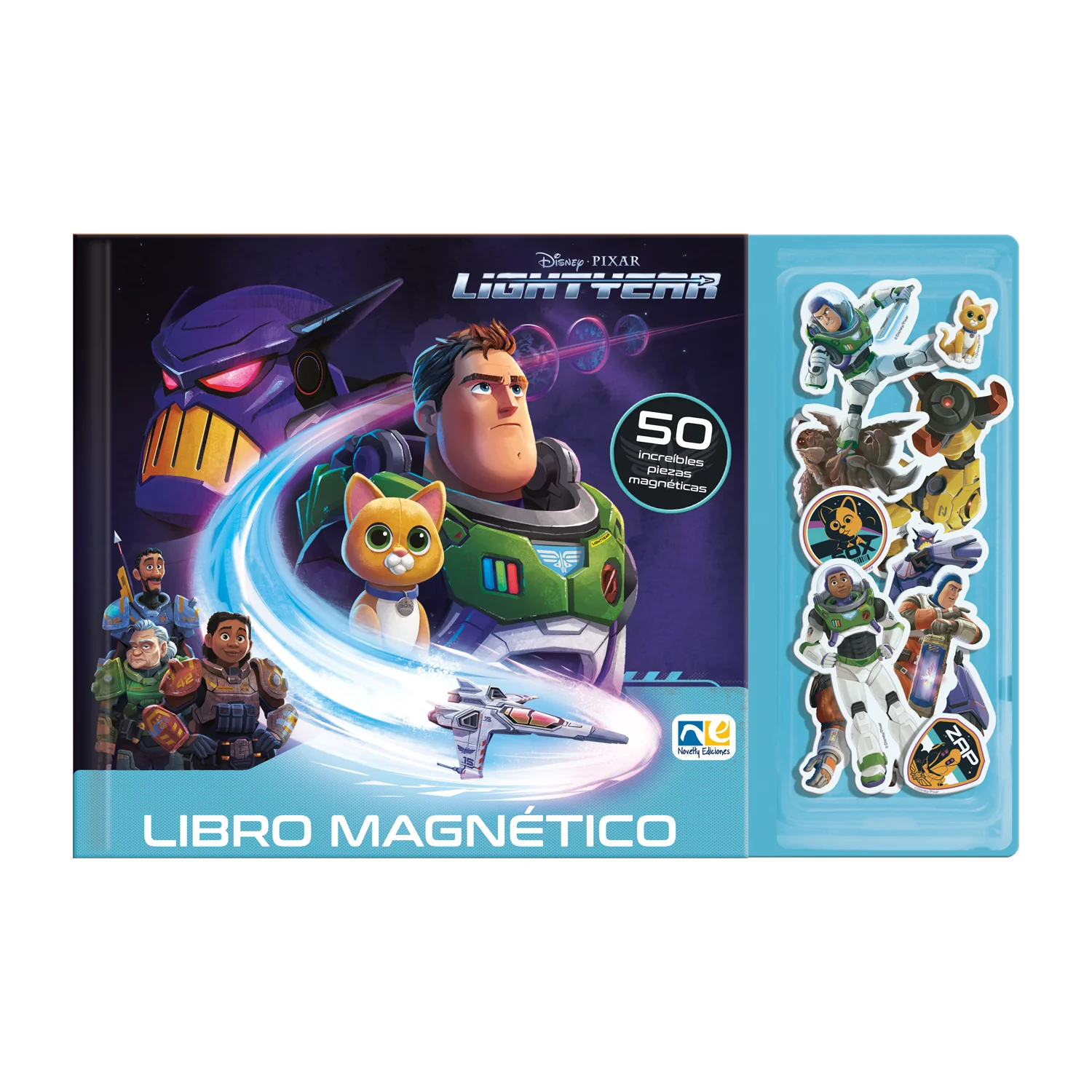Libro Magnético Lightyear Toy Story - Novelty