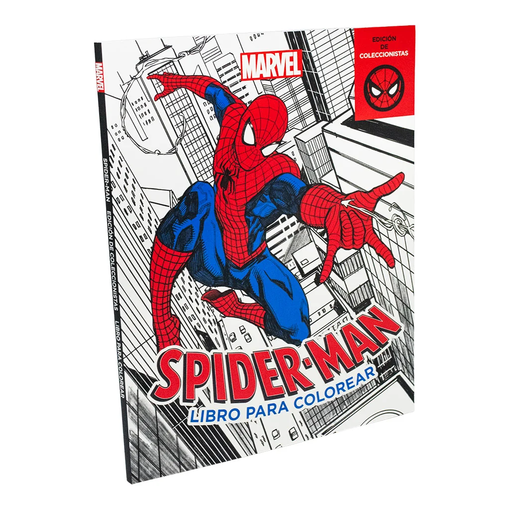 Libro Marvel Spider-Man para Colorear - Novelty