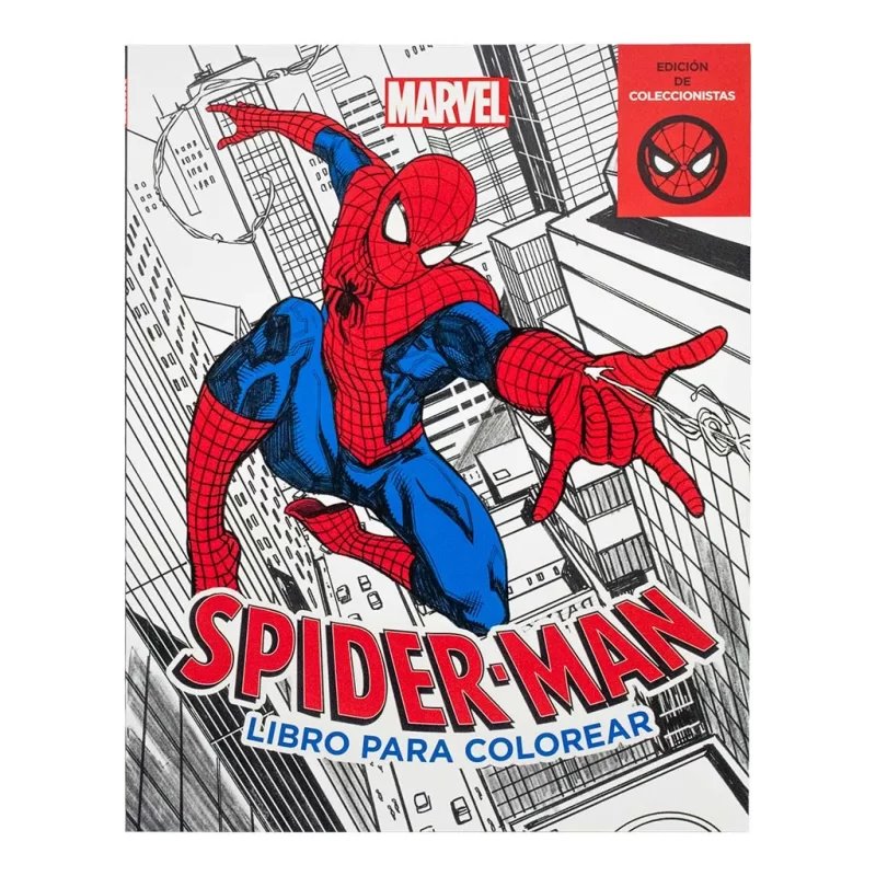 Libro Marvel Spider-Man para Colorear - Novelty