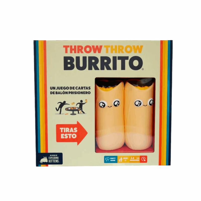 Juego De Mesa En Español Throw Throw Burrito - Exploding Kittens