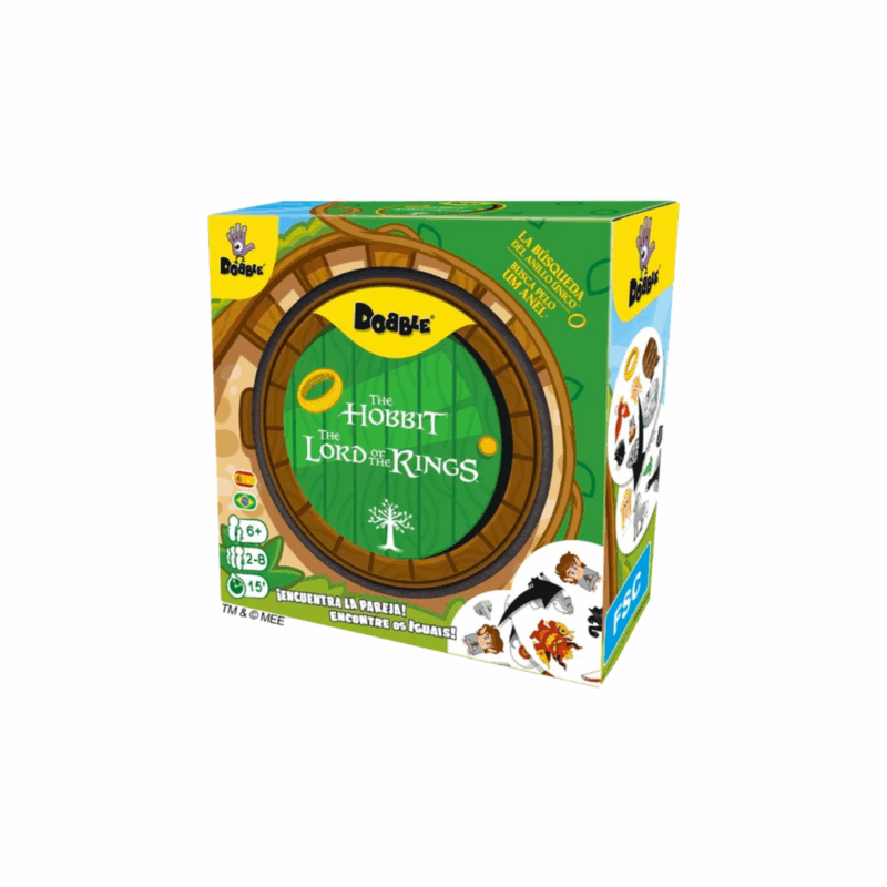 Dobble El Señor de los Anillos Juego de Mesa en Español - Asmodee