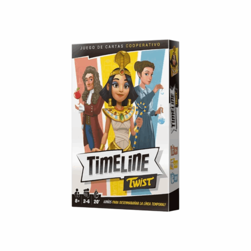 Timeline Twist Juego de Mesa en Español -Asmodee