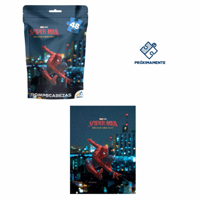 Rompecabezas Spiderman Bolsa Foil 150 Piezas - Novelty
