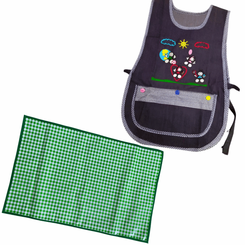 Delantal Con Mantel Jumbo - 4 a 6